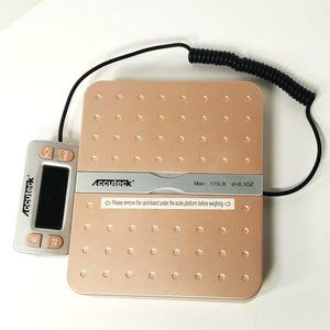 FOR PARTS ONLY Accuteck Digital Weight Postal Pink Scale Non-Working Condition